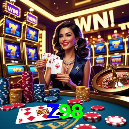 Z98:A sorte está no cassino online com jogos de poker, roleta e apostas no futebol!