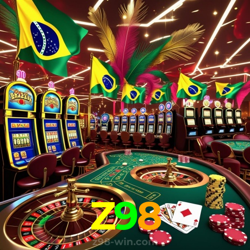 Z98：Jogue slots, blackjack e aposte ao vivo no futebol com segurança!