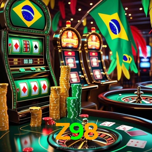 Z98：Jogue nas melhores slots e leve o jackpot para casa!