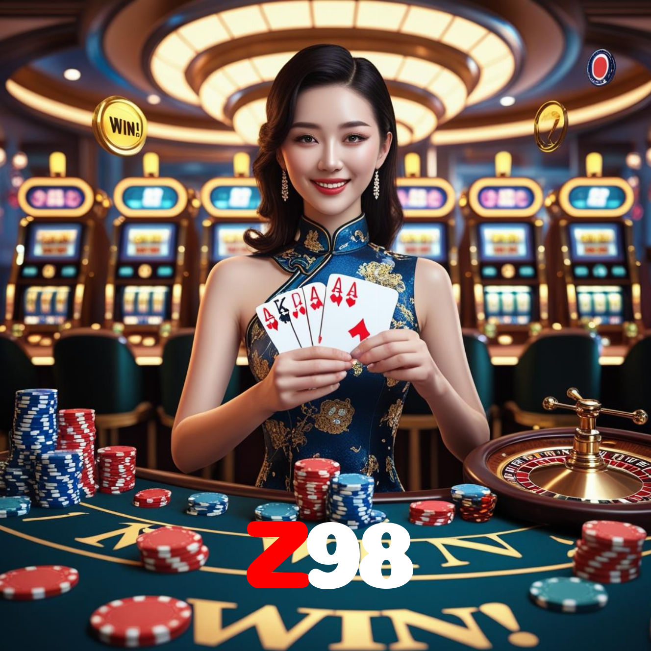Z98:Jogue nas mesas de poker e se torne um campeão das cartas!