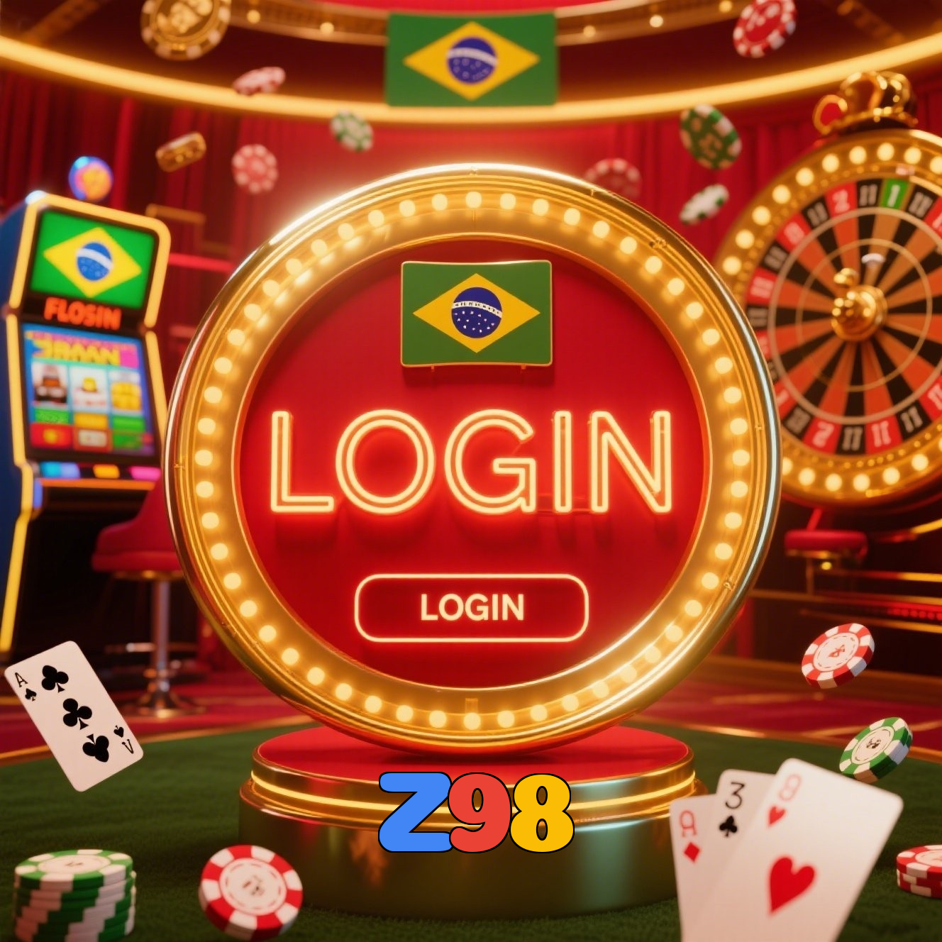Z98:Apostas ao vivo no futebol e grandes prêmios nos melhores jogos de cassino!