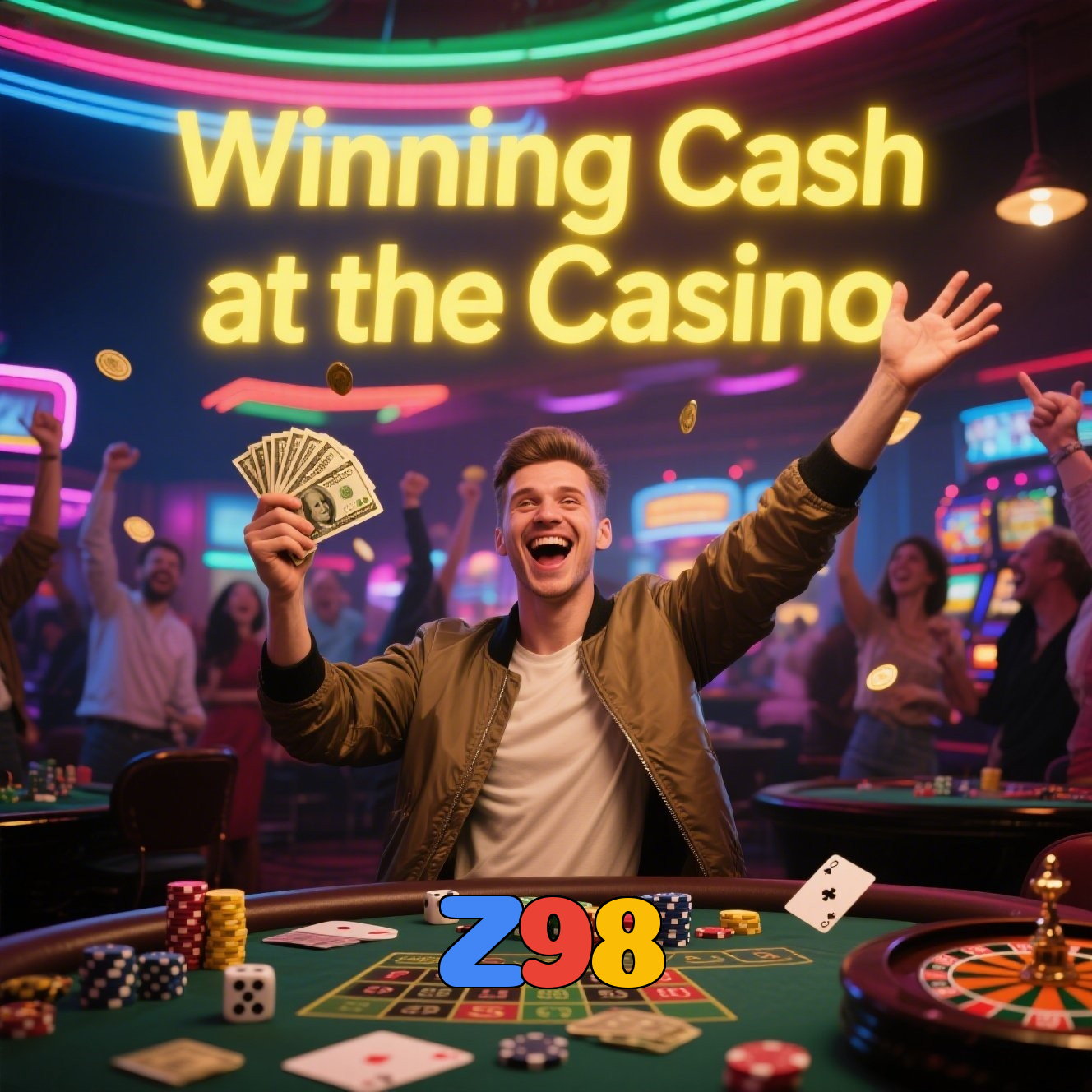 Z98:Aposte em futebol ao vivo e ganhe prêmios em jogos de cassino como roleta!