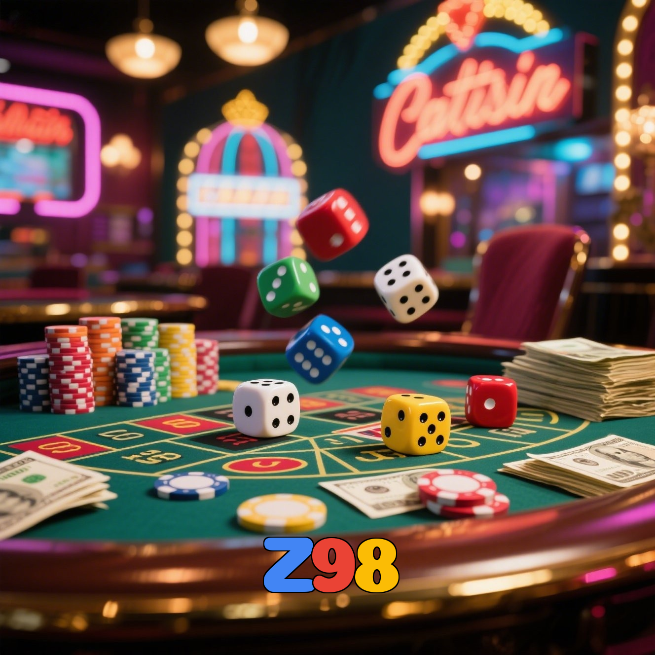 Z98：Apostas no futebol e diversão com roleta e blackjack no cassino online!