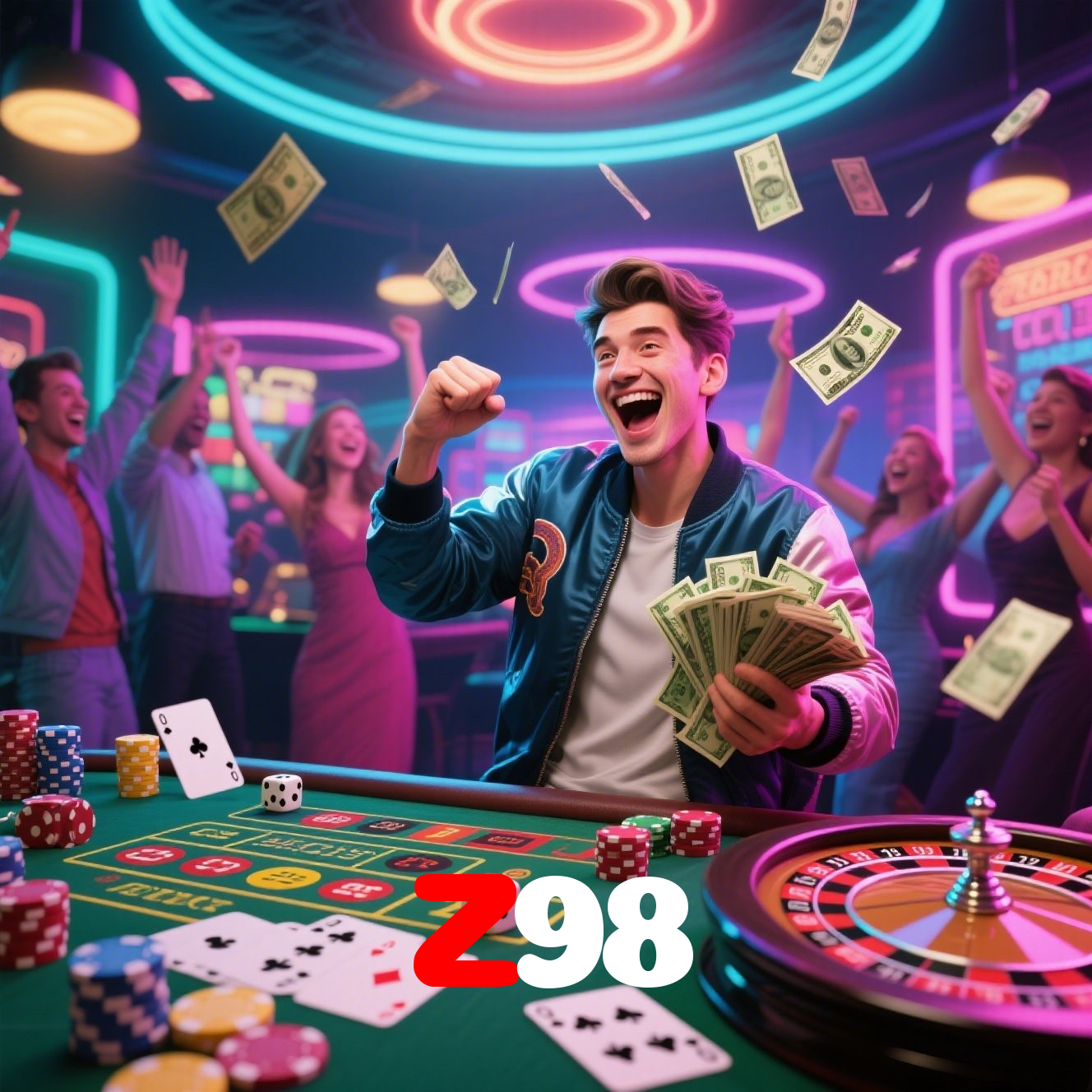 Z98:Vença no blackjack e leve grandes prêmios para casa!