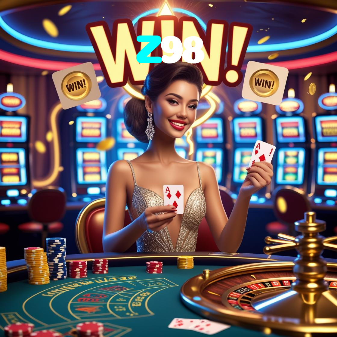 Z98:Jogue nas slots e conquiste vitórias épicas!