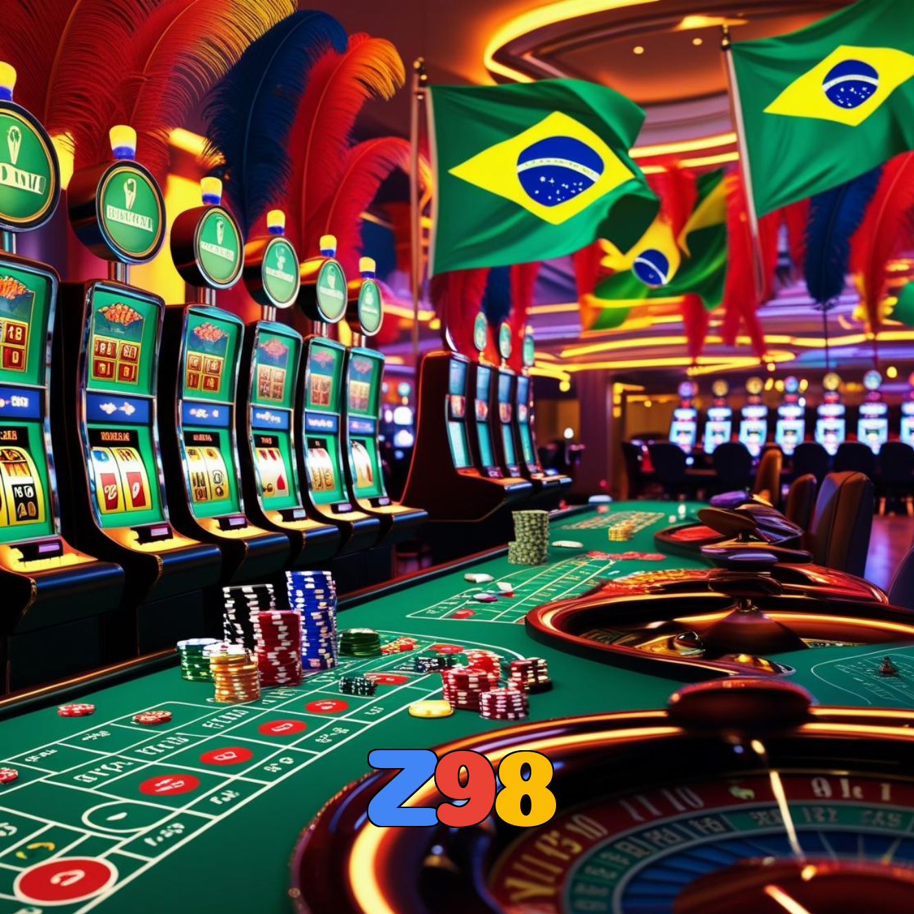 Z98：Cada giro nas slots é uma chance de mudar sua sorte!