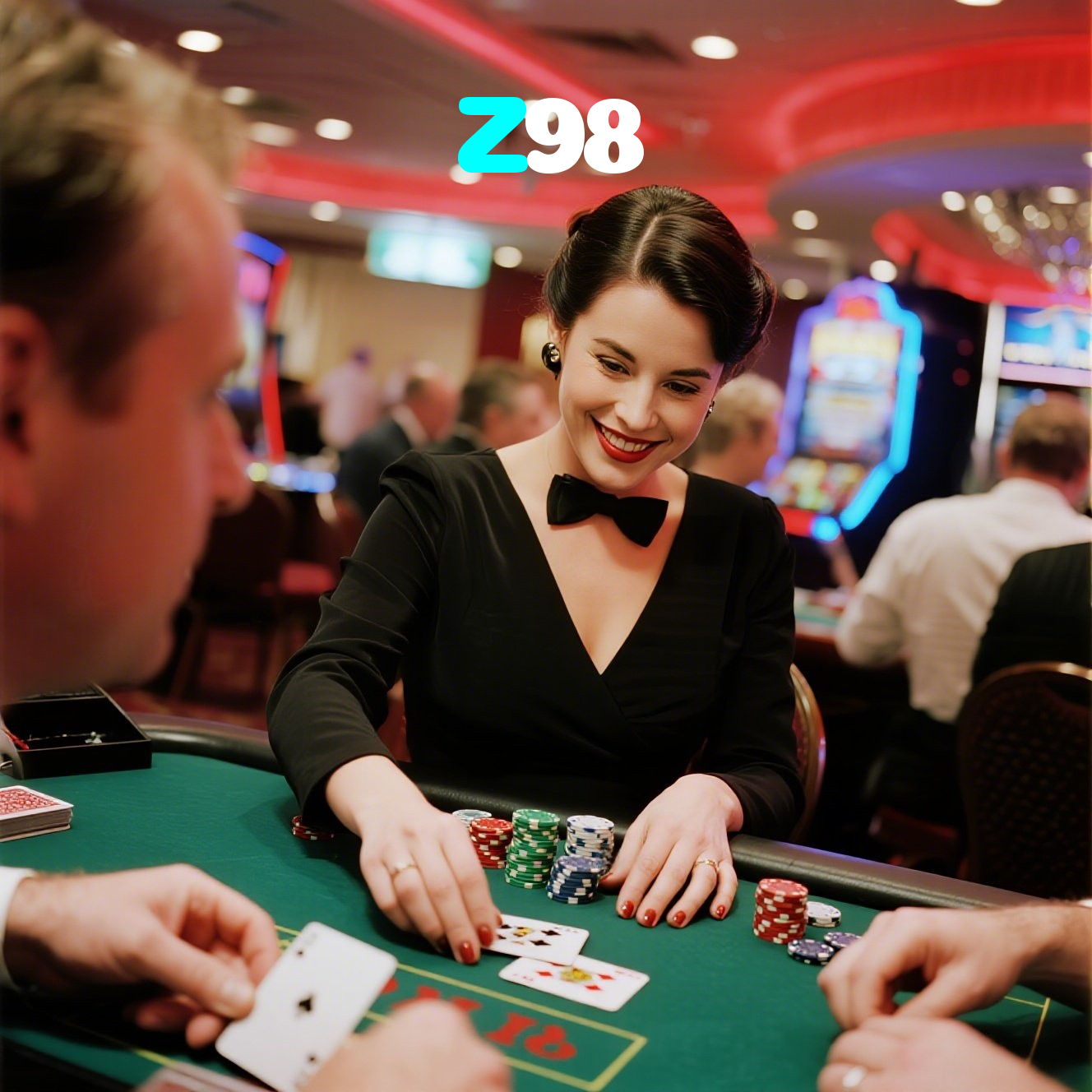 Z98:Aposte nas mesas de poker e mostre quem é o mestre das cartas!