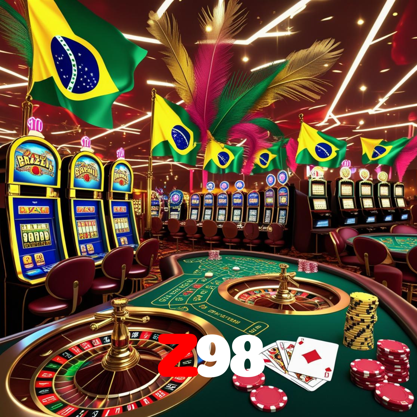 Z98:A sorte está ao seu lado em slots, poker e apostas esportivas online!