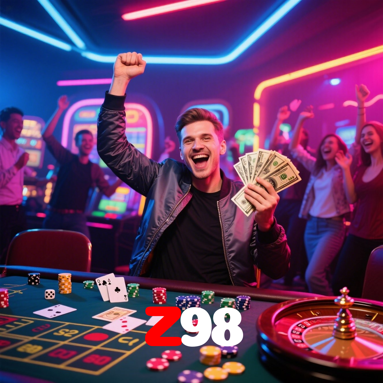 Z98:Jogue poker, aposte no futebol e vença com grandes prêmios!