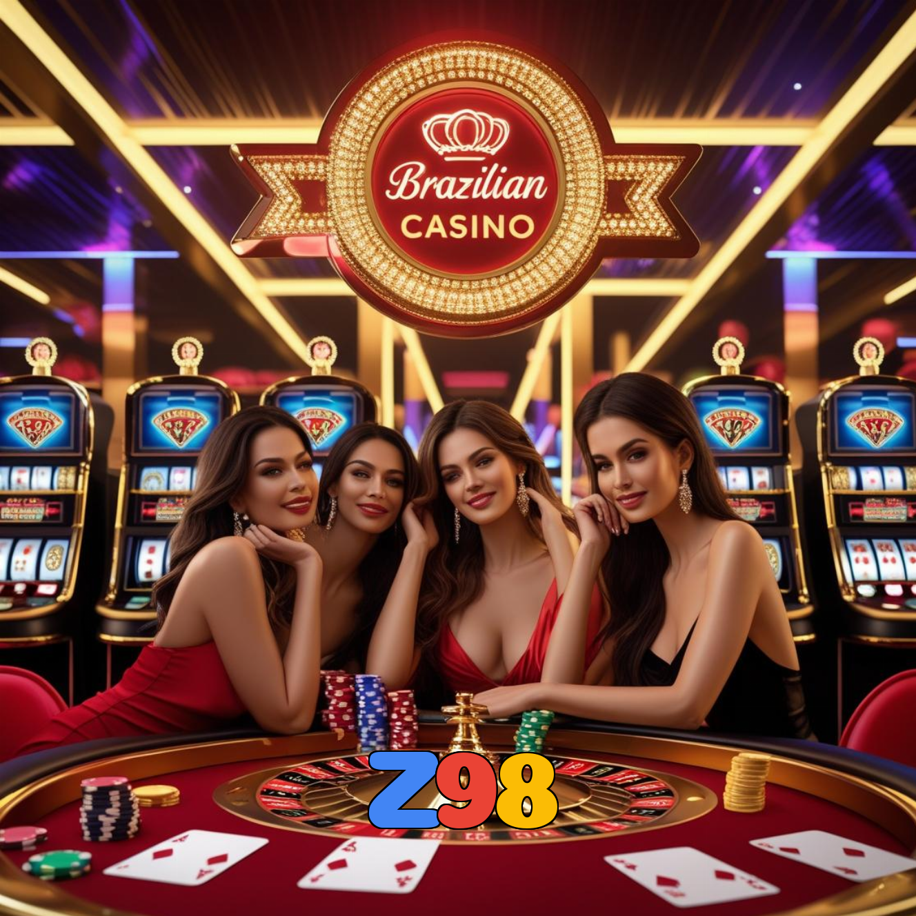 Z98：Gire as slots e conquiste prêmios incríveis!