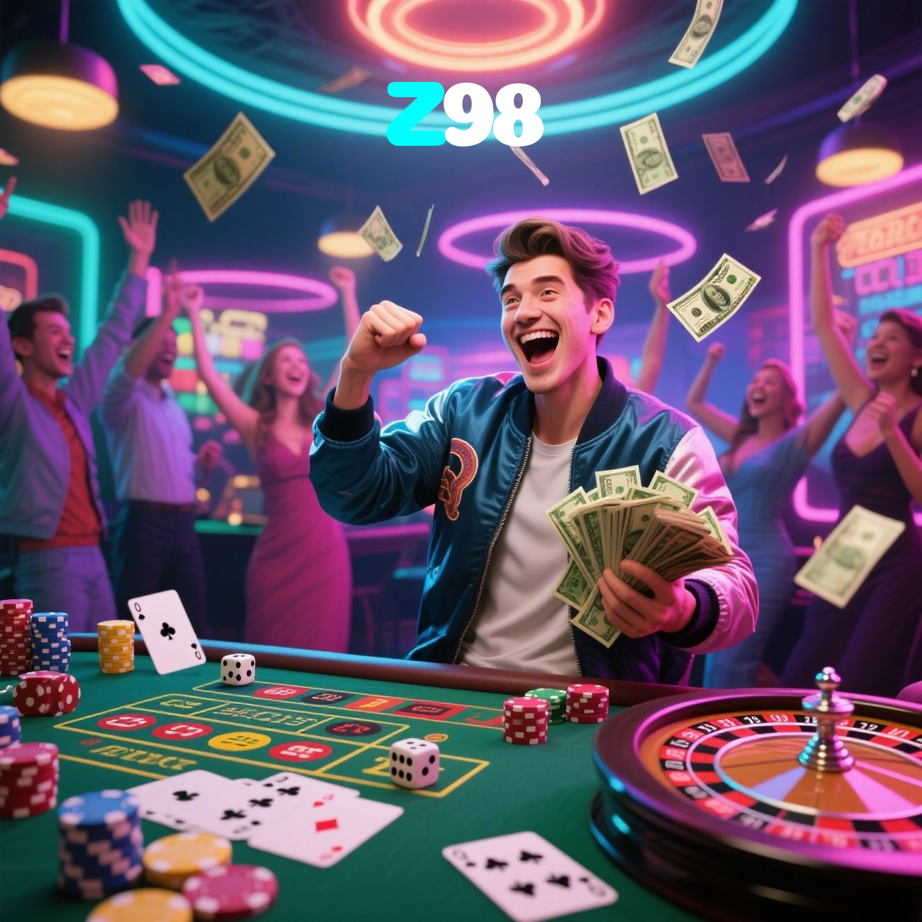 Z98:Jogue nas slots e vença o jackpot! A sorte está te esperando!