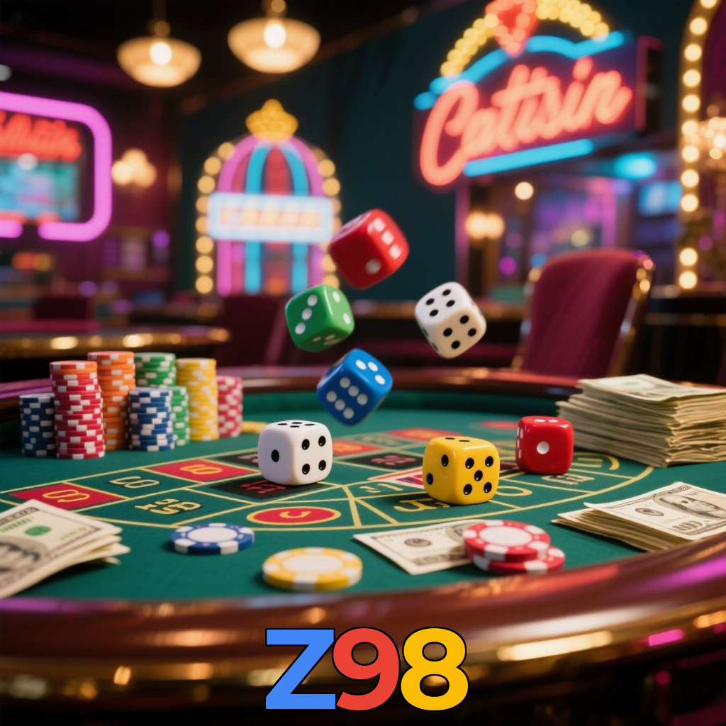 Z98:Ganhe prêmios jogando slots e apostando no futebol online!
