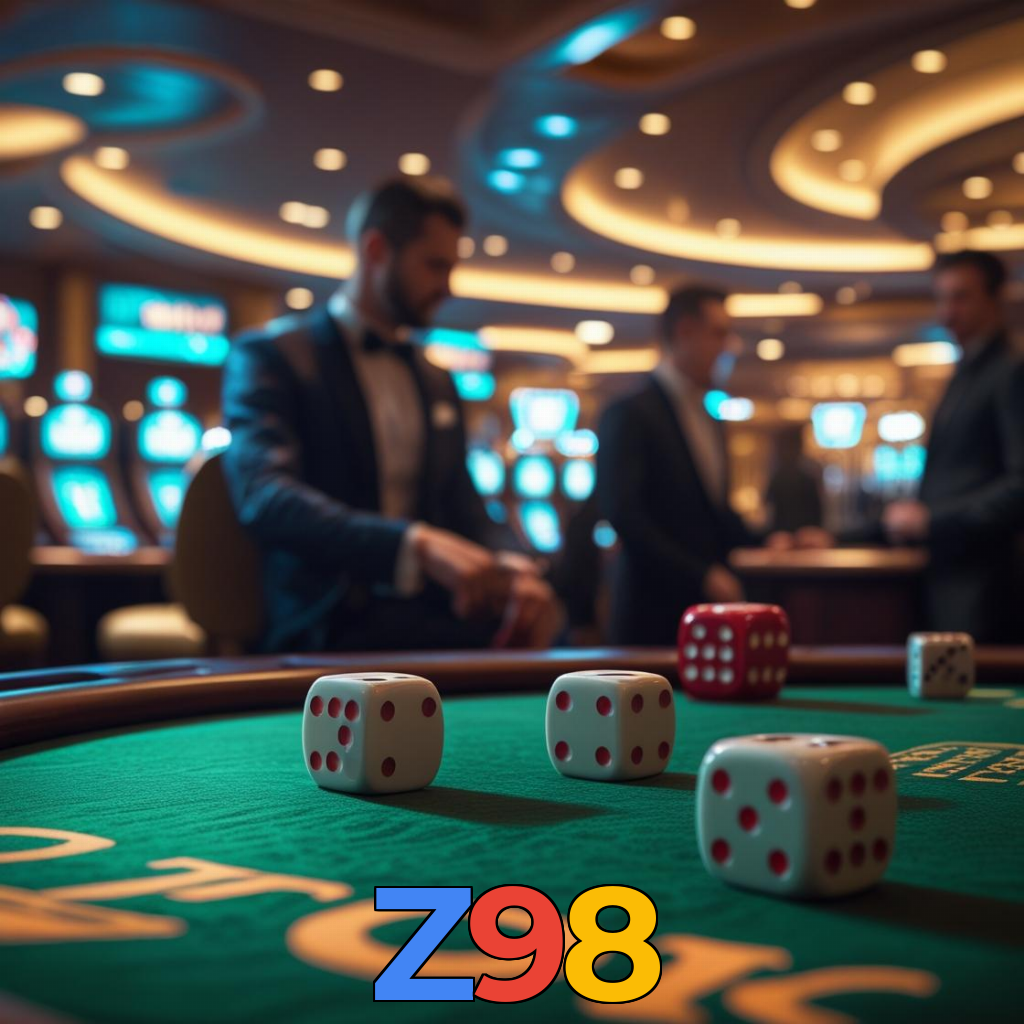 Z98：Mostre sua habilidade nas mesas de poker e vença os adversários!