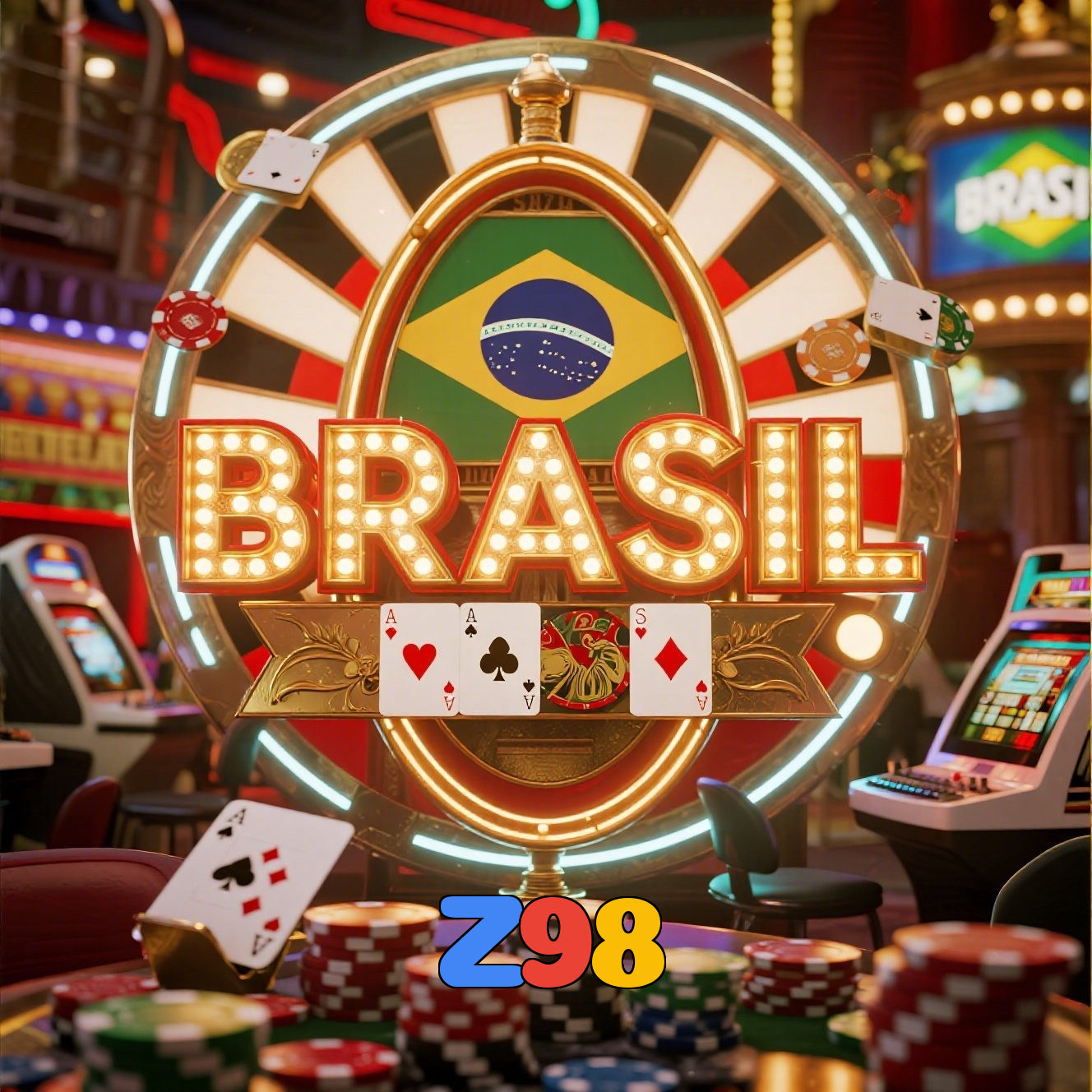 Z98：Aposte no seu time de futebol e ganhe no blackjack e roleta online!