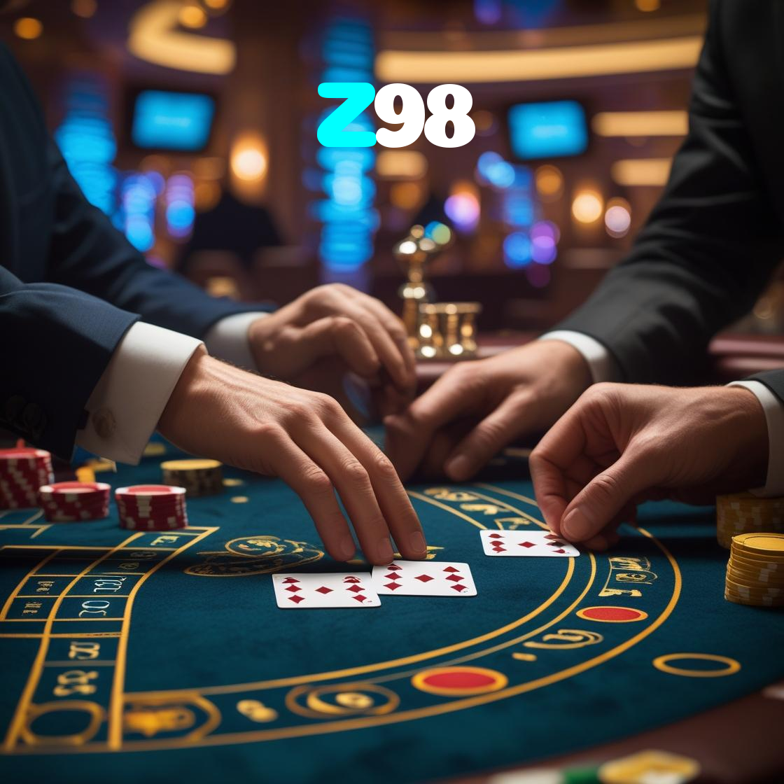 Z98:O cassino online mais confiável para você apostar no futebol e jogar blackjack!