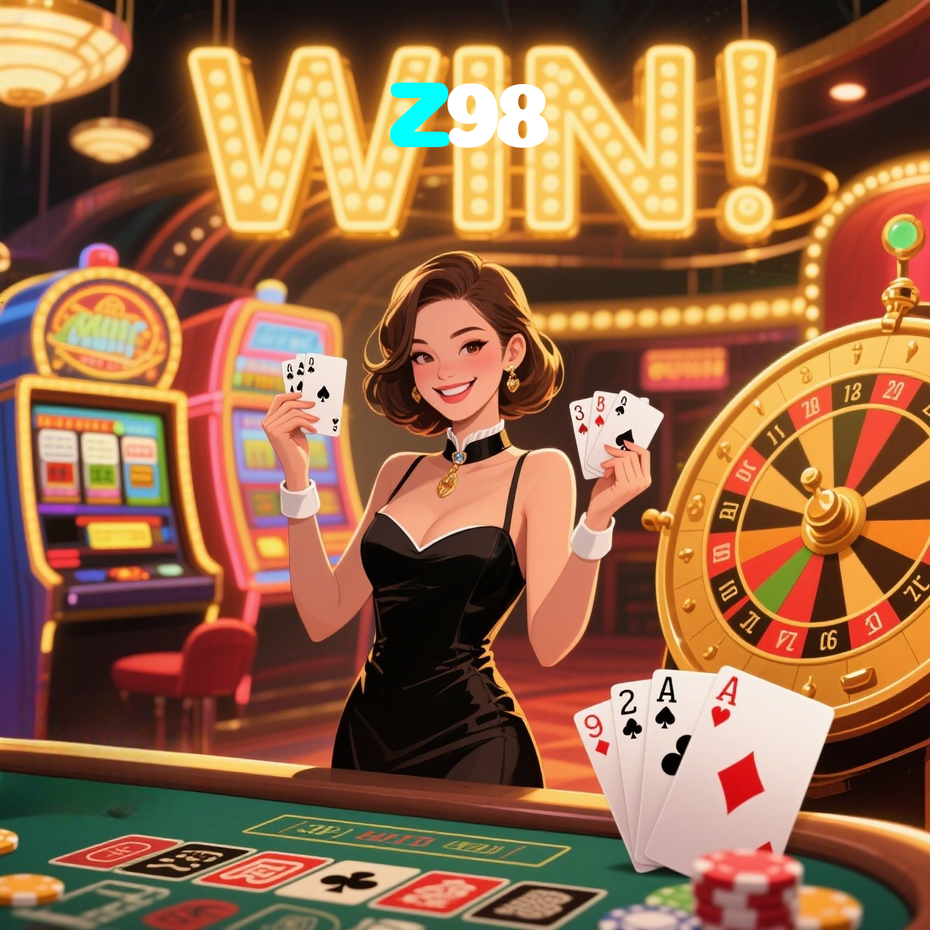 Z98:Jogue poker no nosso cassino e conquiste vitórias épicas!