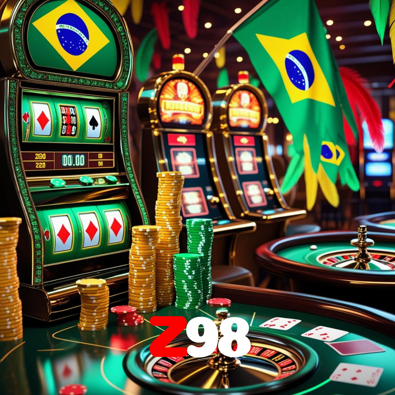 Z98：Jogue poker e vença como um verdadeiro campeão!