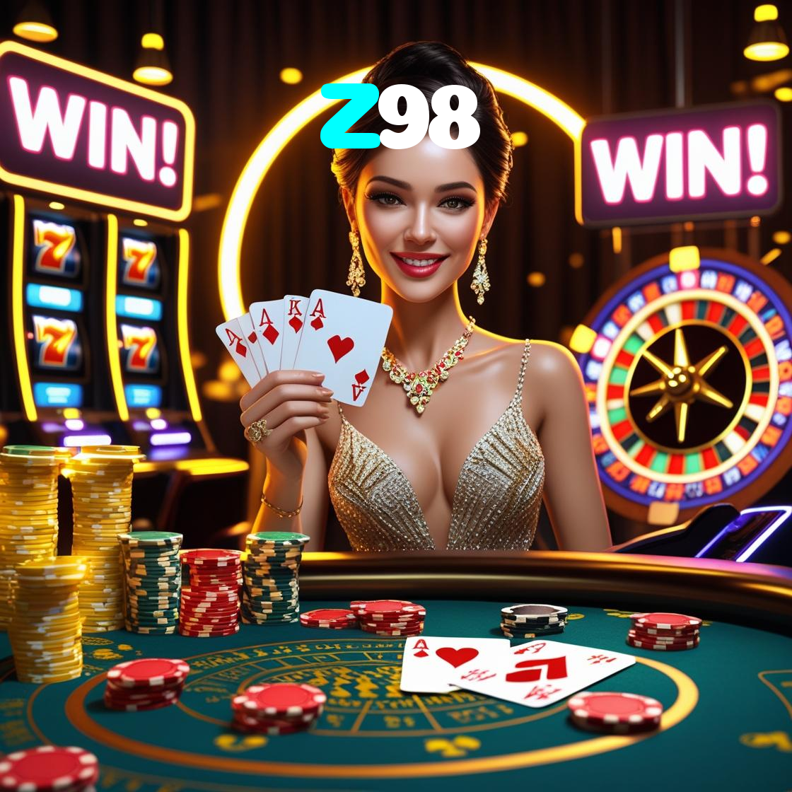 Z98:Jogue roleta, blackjack e aposte no futebol online, tudo em um só lugar!