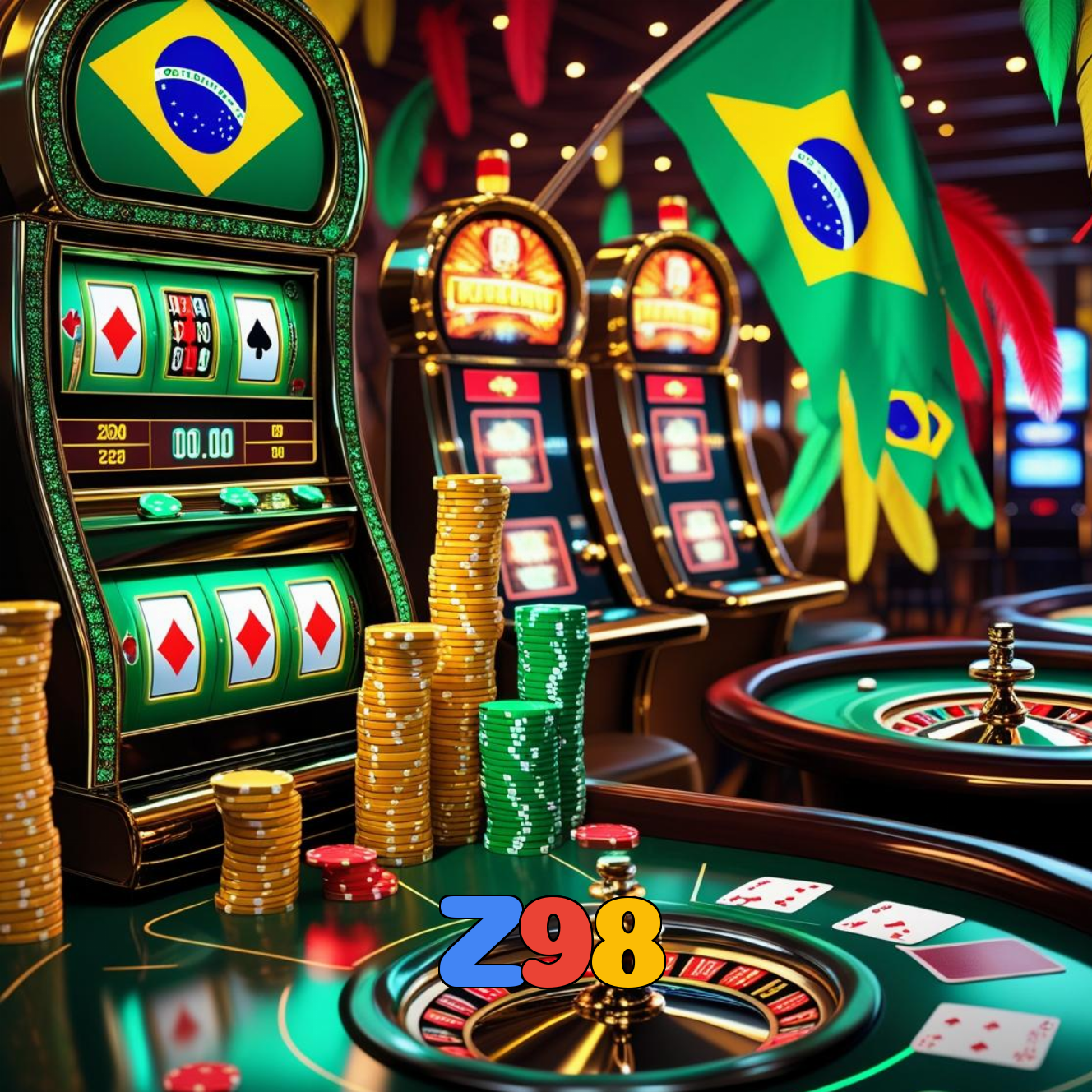 Z98：Jogue blackjack, aposte no futebol e ganhe grandes prêmios no cassino online!