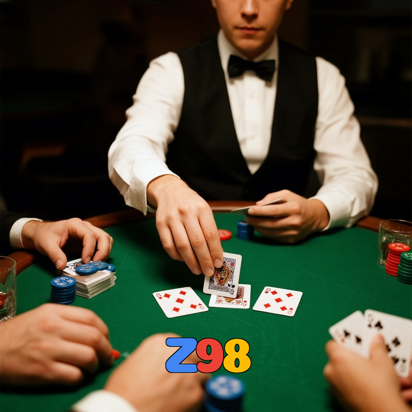 Z98：Apostas ao vivo no futebol e prêmios em jogos como blackjack e roleta!