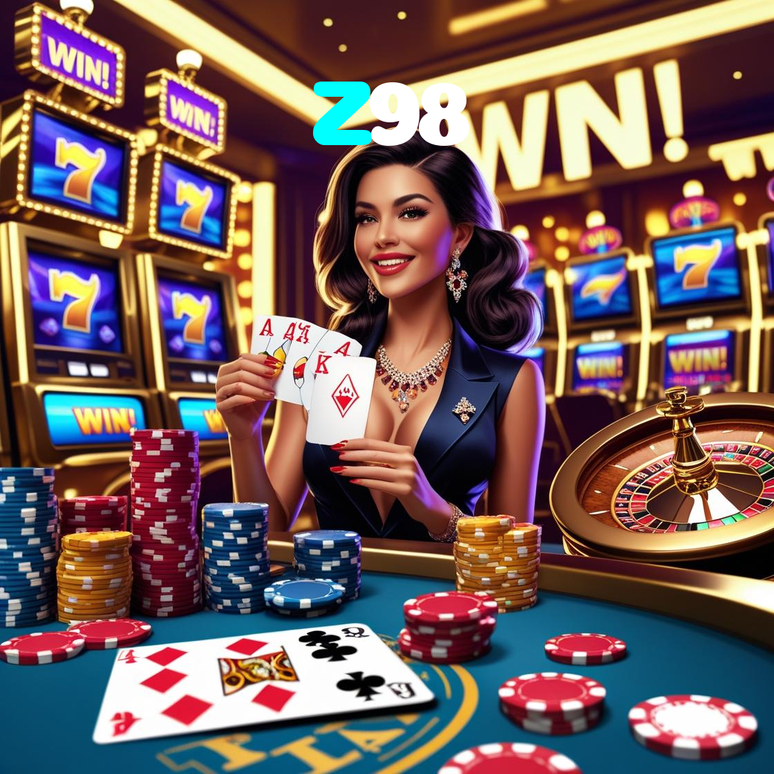 Z98:Onde sua sorte brilha: poker, roleta e apostas no futebol online!