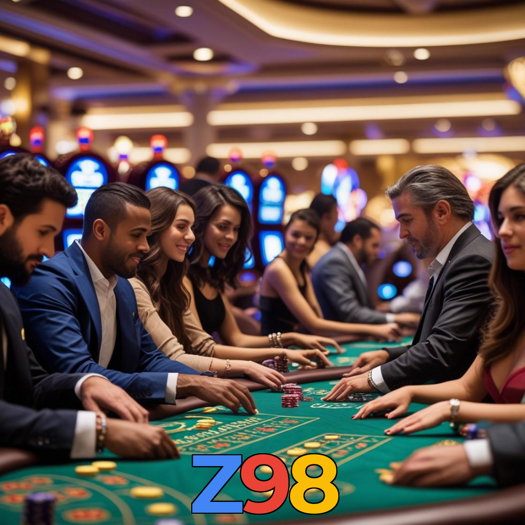 Z98:Venha viver a emoção do cassino! Gire a roleta e ganhe grandes prêmios!