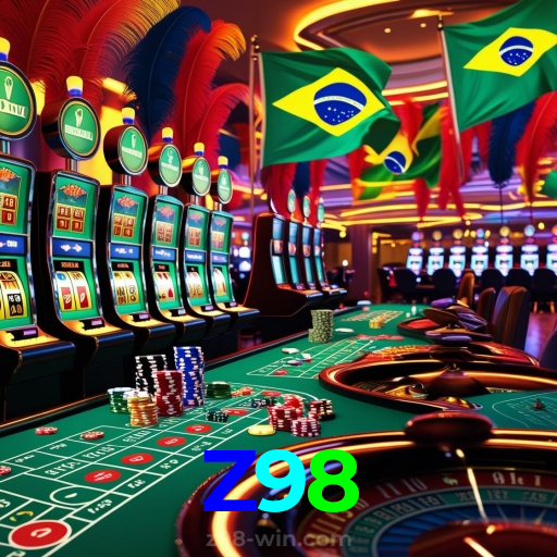 Z98：A diversão começa no cassino online com poker, roleta e apostas no futebol!