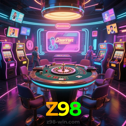 Z98：Aposte no seu time e ganhe prêmios incríveis com poker e roleta!