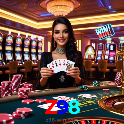 Z98：Grandes jackpots estão te esperando! Gire a roleta e ganhe agora!